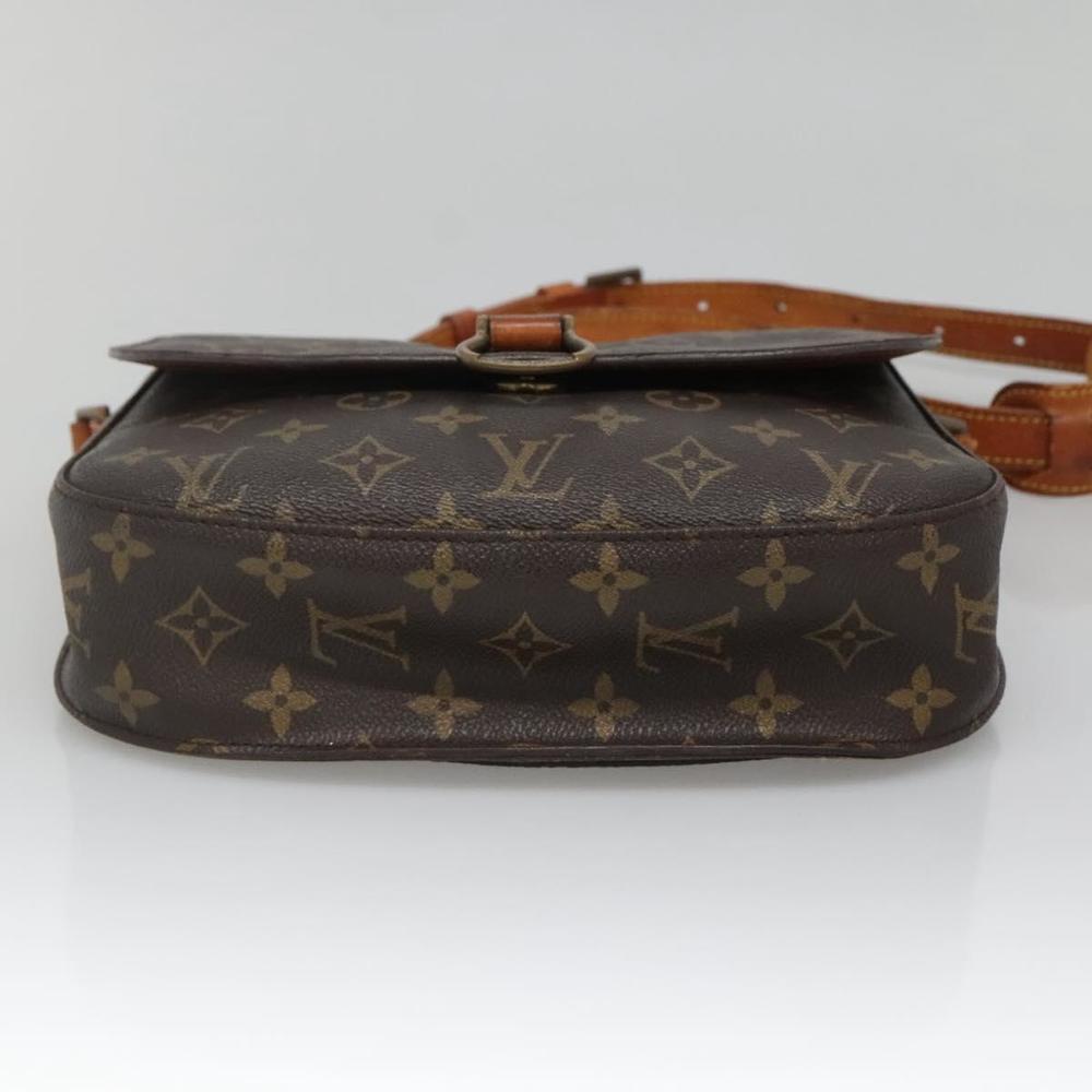 LOUIS VUITTON Monogram Saint Cloud GM Shoulder Bag M51242 LV Auth 140052 - Picture 5 of 16